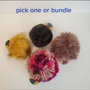 Anthropologie Pom Pom Hat Puff Pick a Pom‎ NWT Each sold separately